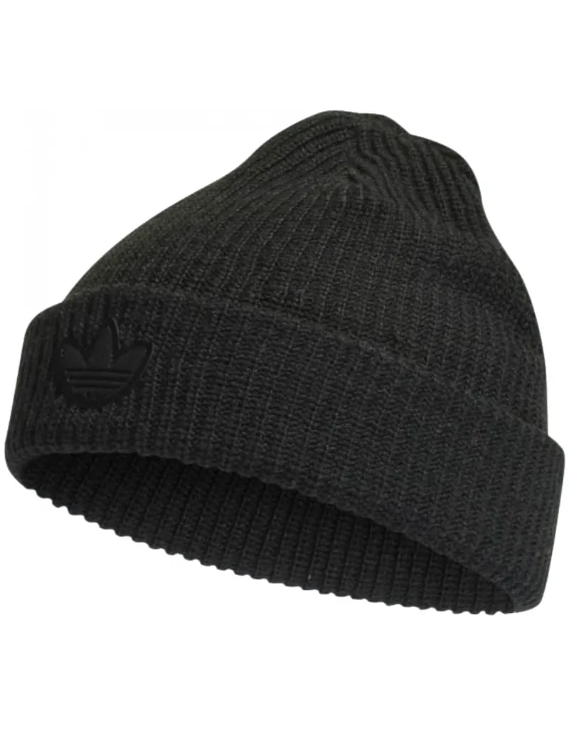 Adidas Adicolor Contempo Short Beanie Ανδρικός Σκούφος Πλεκτός Black HM1721