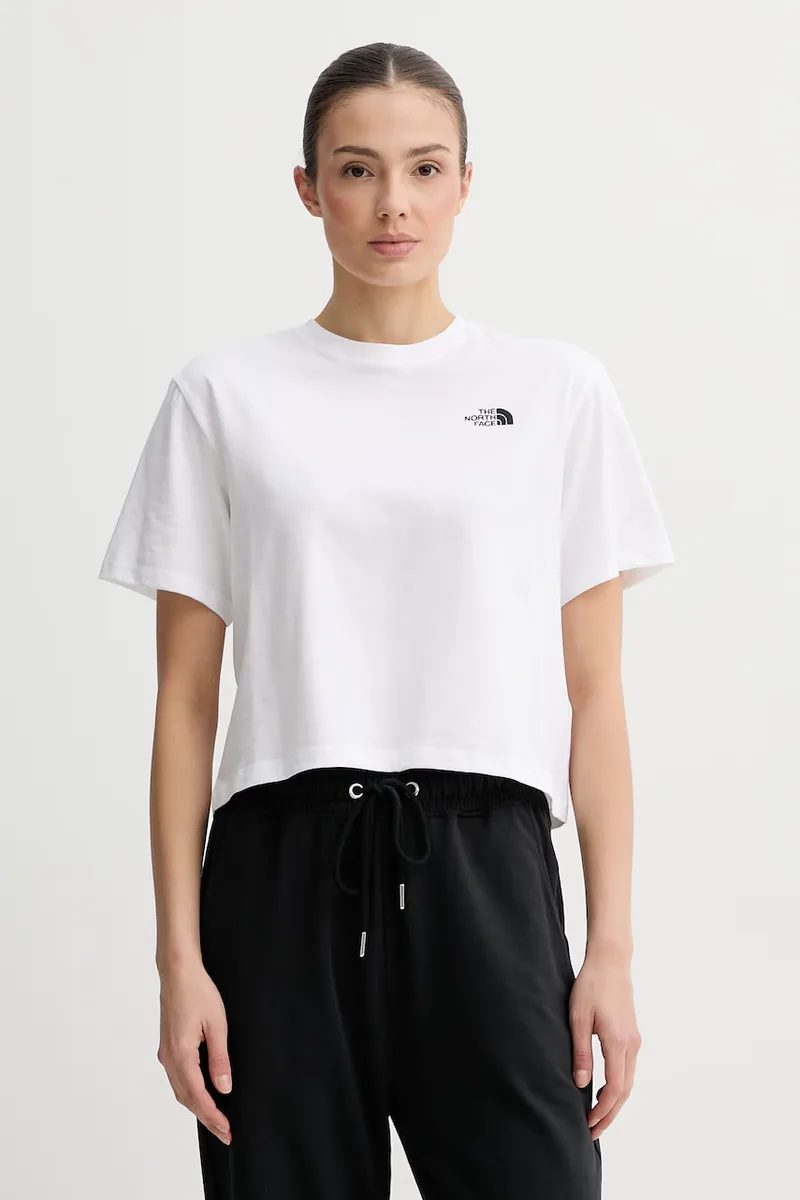 The North Face t-shirt γυναικείο βαμβακερό Evolution Simple Dome