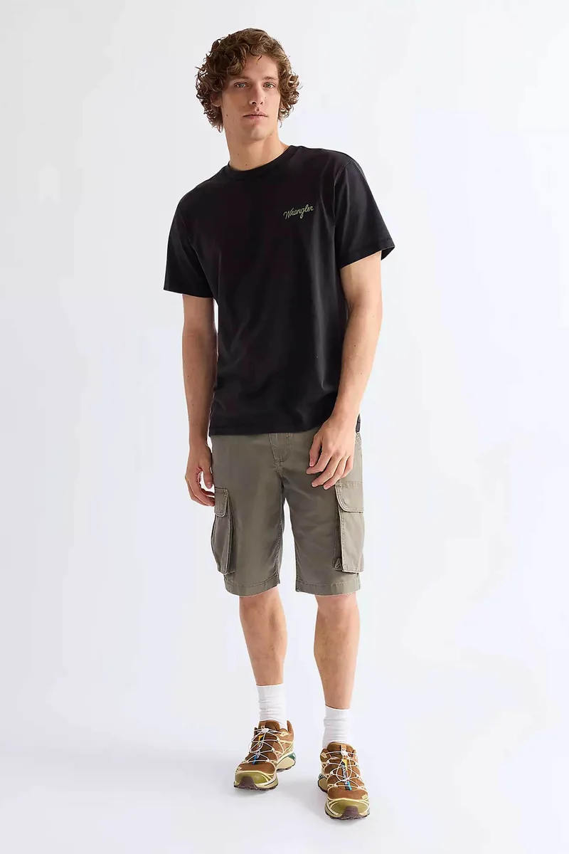 Wrangler® ανδρική βερμούδα cargo Regular Fit - 112377865 Λαδί
