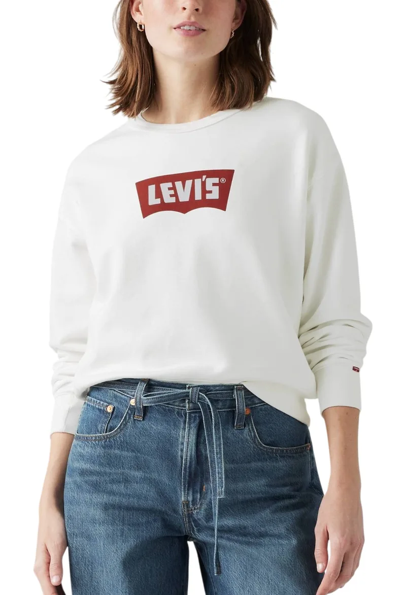 Μπλούζα Μακρυμάνικη Levi's Iconic Heritage Crew 000RM0000-00 Γυναικείο