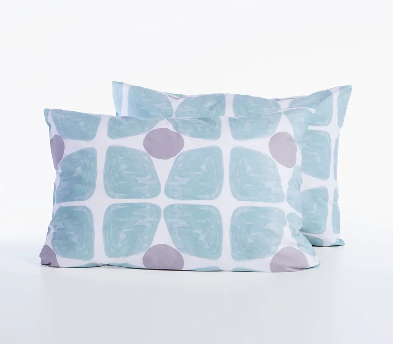 Μαξιλαροθήκη Nef-Nef Casual Coreo Aqua 52x72