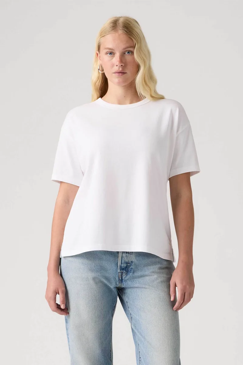 Levi's® γυναικείο T-shirt Relaxed Fit "Vintage" - 005IX0000 Λευκό