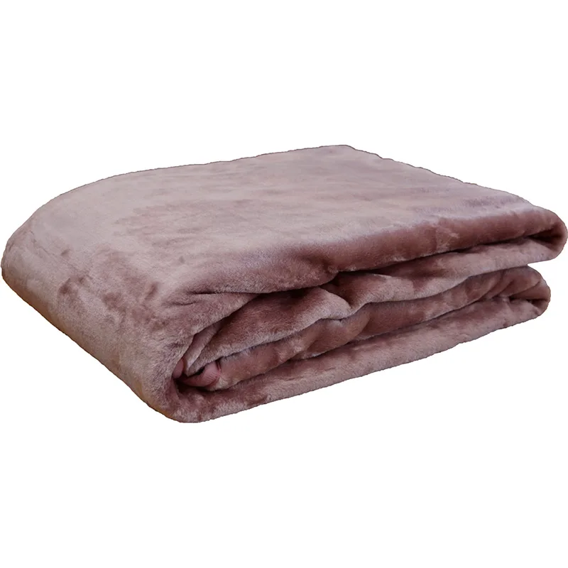 Κουβέρτα Βελουτέ King Size 240X260 Anna Riska Βελουτε Σάπιο Μήλο (240x260)