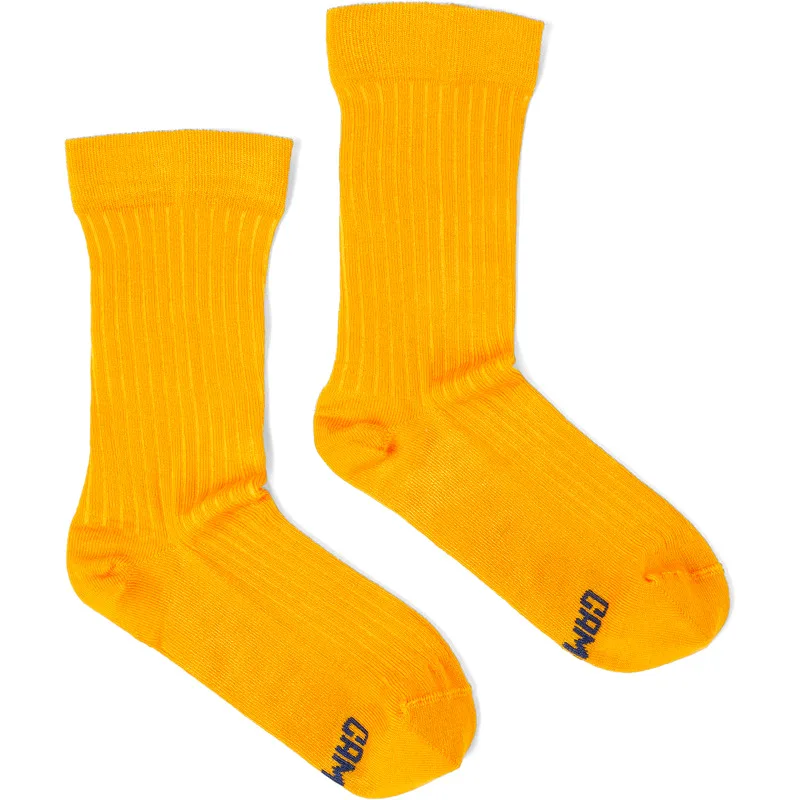 CAMPER Calma Socks PYRATEX® - Unisex Κάλτσες - Πορτοκαλί, Μέγεθος M, Cotton fabric