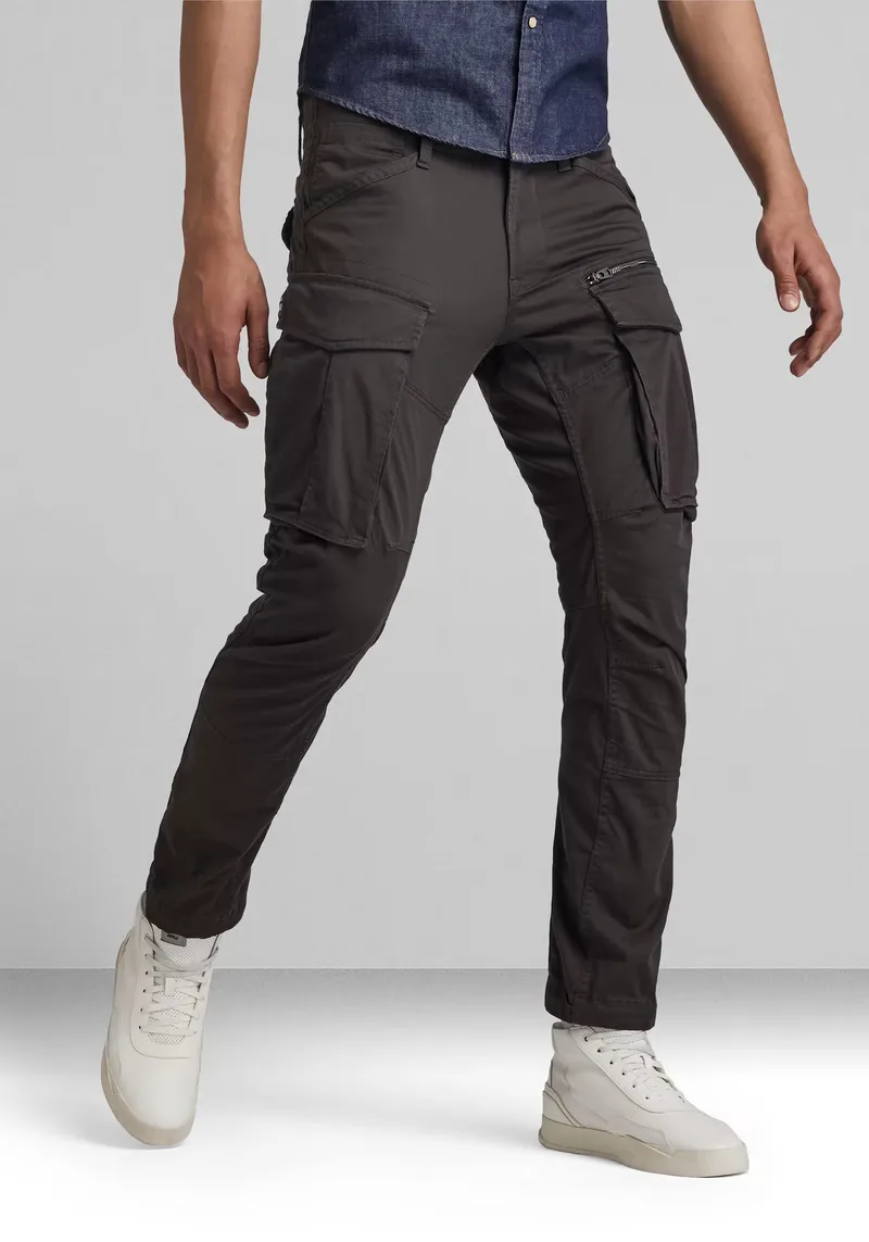 G Star Cargo Παντελόνι της σειράς Rovic Zip 3D Tapered - D02190 5126 976 Raven