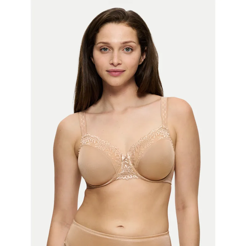 Triumph Σουτιέν με μπανέλα Ladyform Soft 10166306 Μπεζ