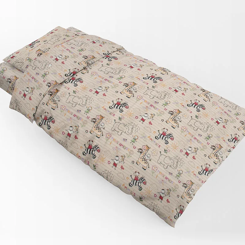 Παπλωματοθήκη Φανελένια Μονή 160X240 Dimcol Africa 145 (160x240)
