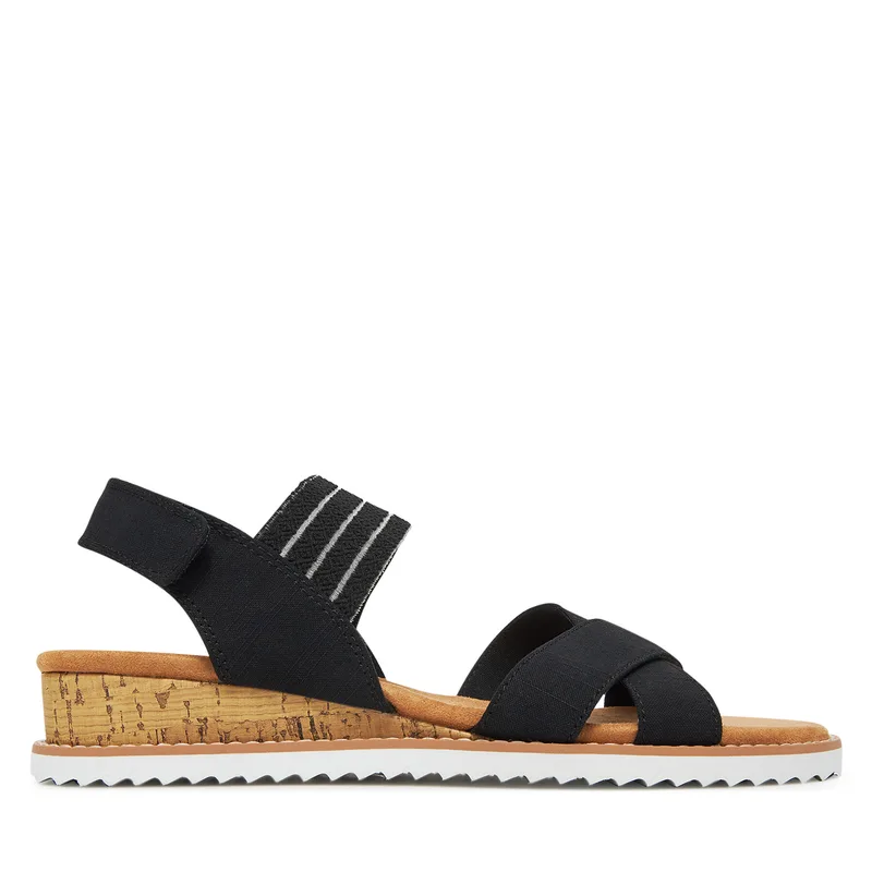 Σανδάλια Skechers BOBS Desert Kiss-Shore Enough 114130/BLK Μαύρο