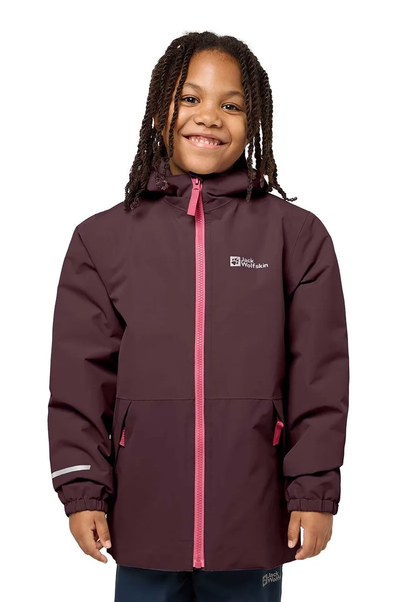 Παιδικό μπουφάν για σκι Jack Wolfskin
