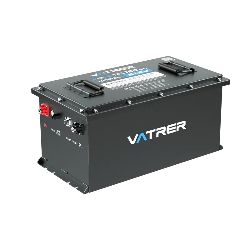 Vatrer 48V 150Ah Lithium Golf Cart Battery 200A BMS 7680Wh Max 10.24kW Power Output