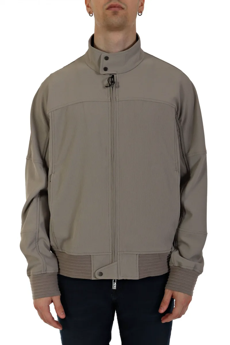 EMPORIO ARMANI ΜΠΟΥΦΑΝ BOMBER ΓΚΡΙ