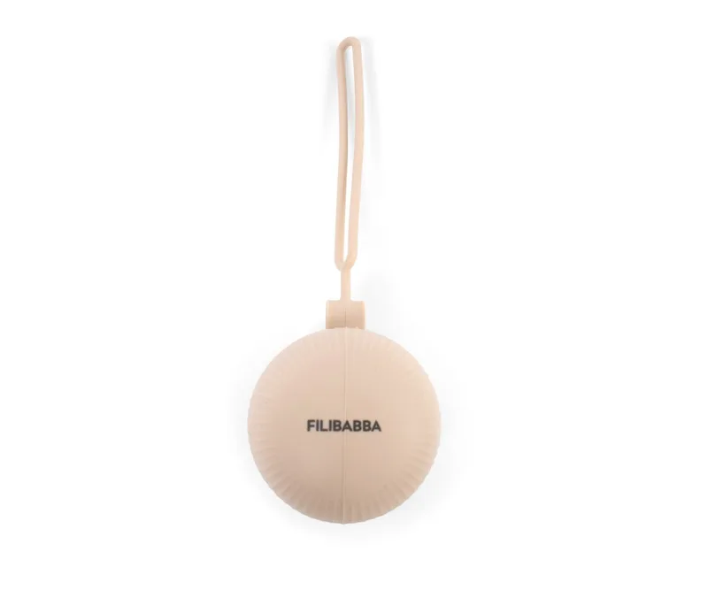 Filibabba Silicone Pacifier Storage - Off White
