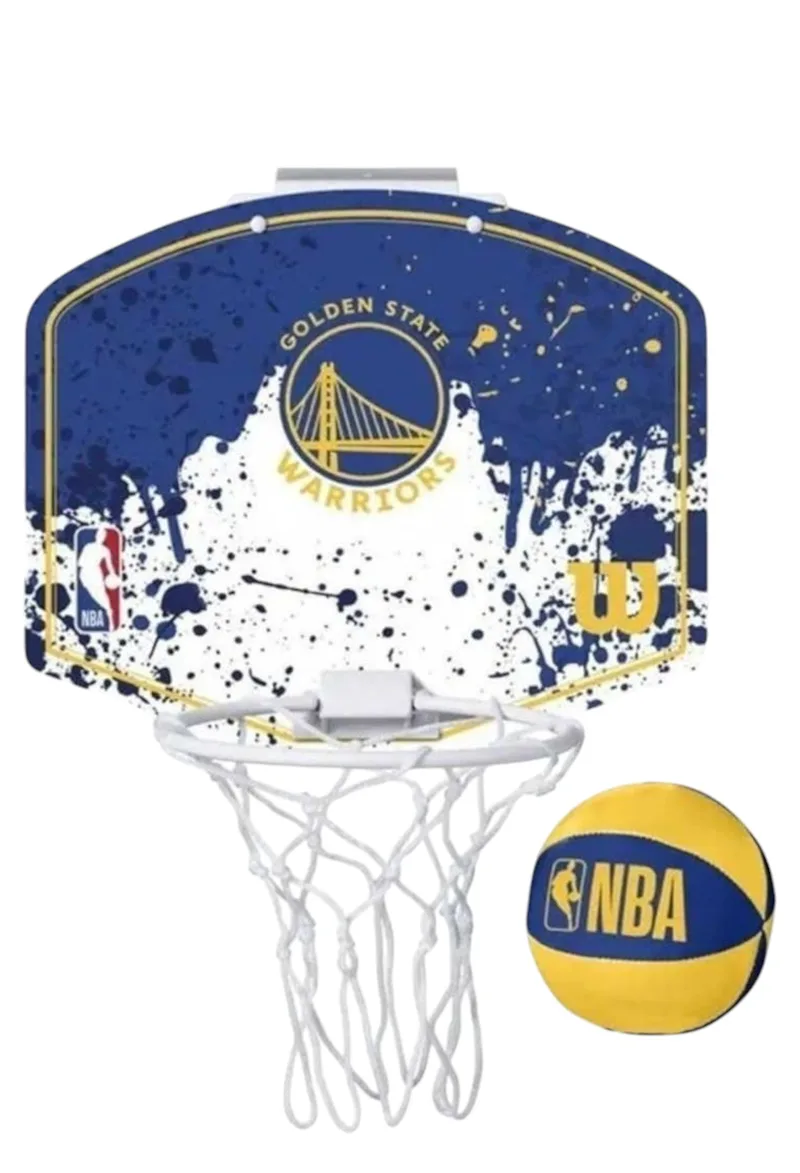 Μπασκέτα Wilson NBA Team Mini Hoop Gs Warriors WTBA1302GOL-00