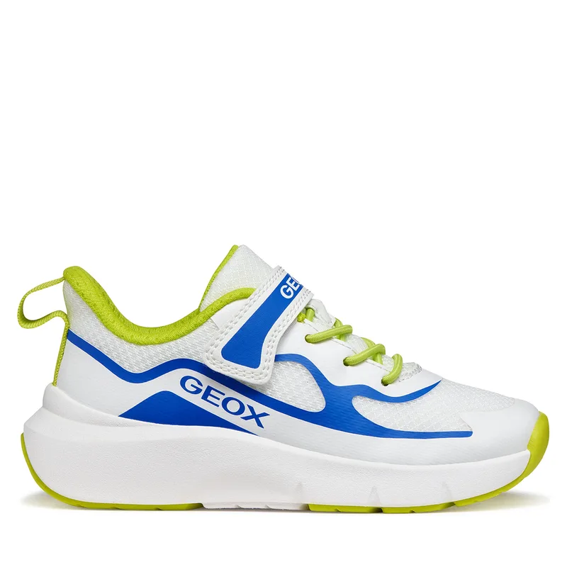 Αθλητικά Geox J Pro-Ran Boy J65P7F 01454 C0293 S Λευκό