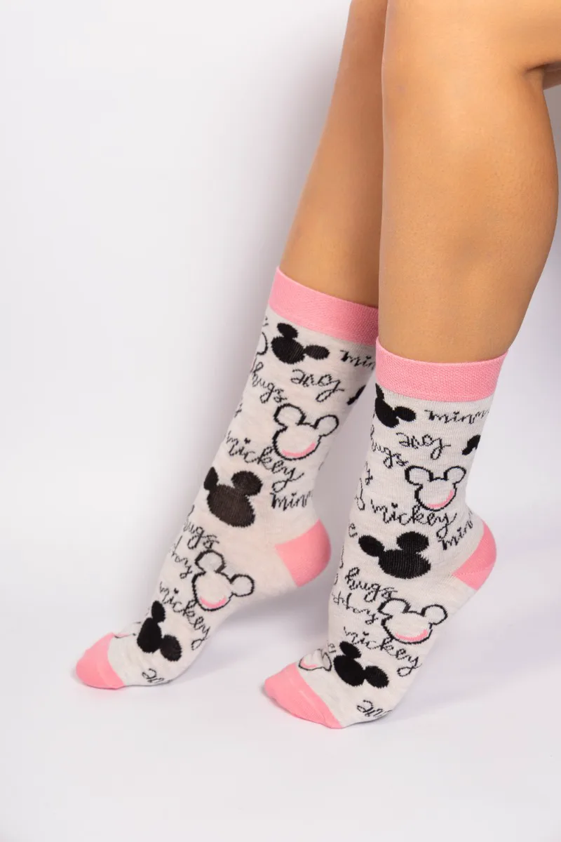 Κάλτσες γυναικείες Minnie Mouse Lover Cimpa MN19509-1-Γκρι