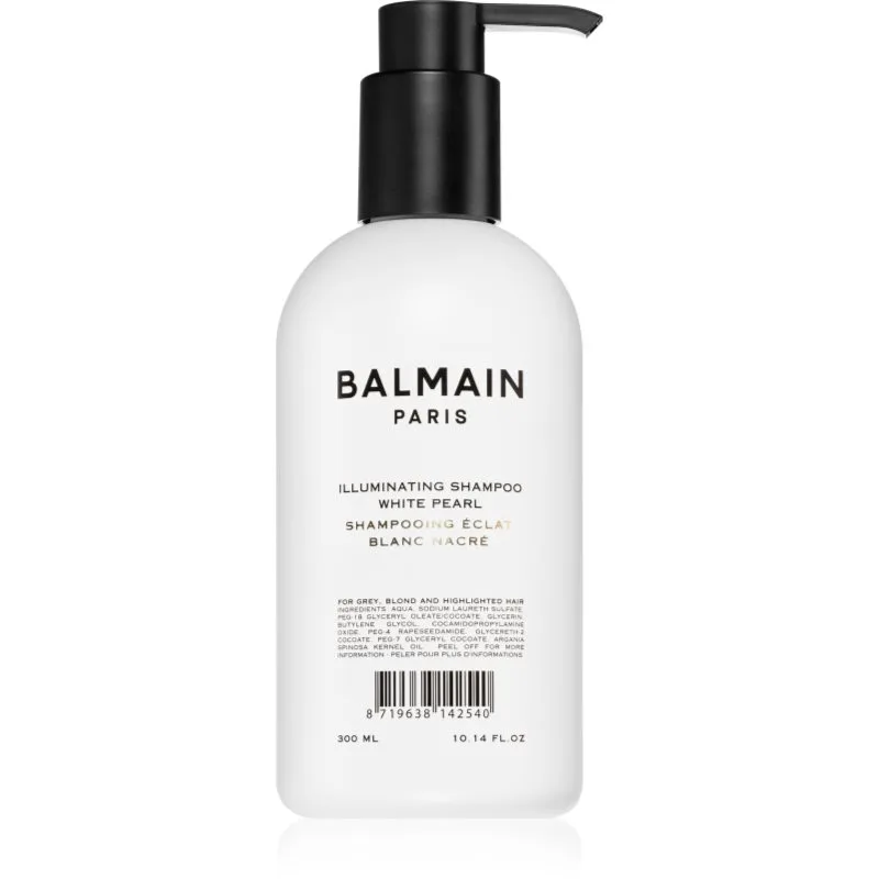Balmain Hair Couture Illuminating λαμπρυντικό σαμπουάν για ξανθά και με ανταύγειες μαλλιά 300 ml