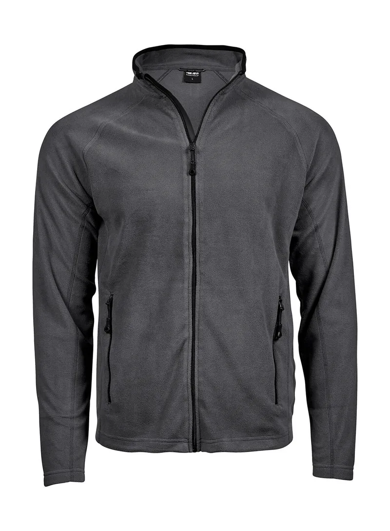 Microfleece Μπλούζα Active Zip 9160 Tee Jays Dark Grey