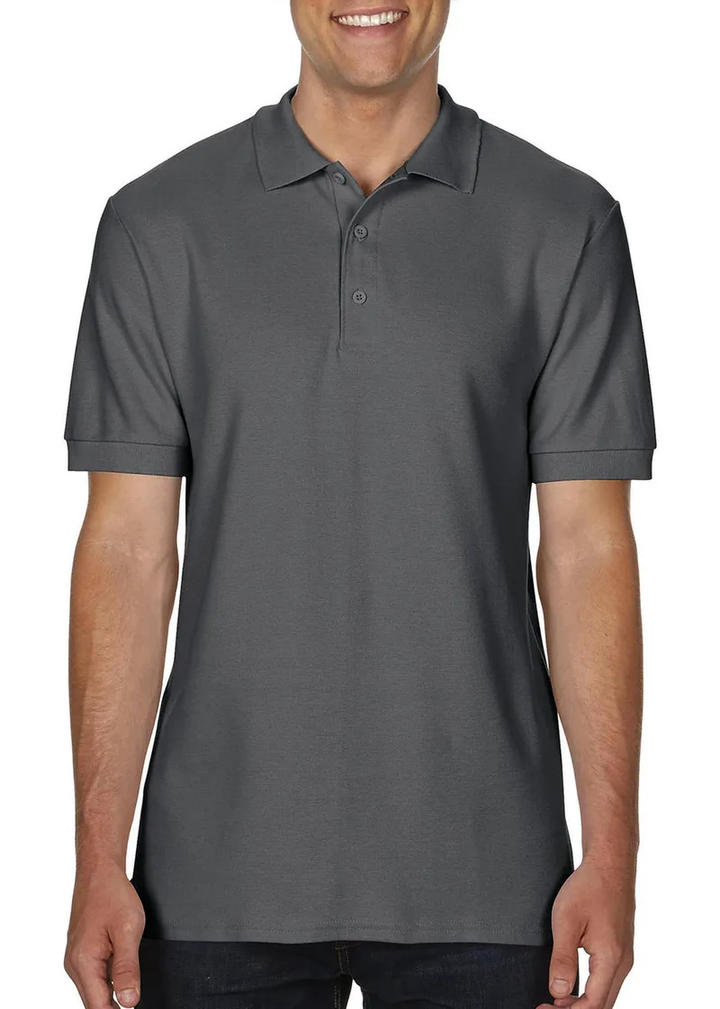 Ανδρικό Polo Πικέ 85800 Gildan Hammer Charcoal