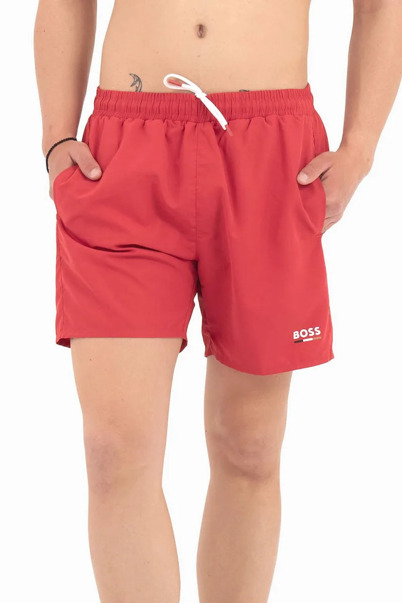 BOSS BEACHWEAR ΜΑΓΙΩ SWORDFISH ΚΟΚΚΙΝΟ