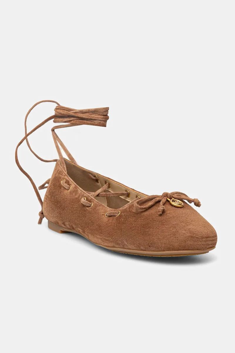 Μπαλαρίνες σουέτ MICHAEL Michael Kors Shae Flex Ballet