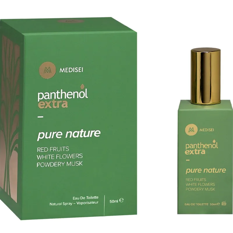 Panthenol Extra Pure Nature Eau de Toilette Γυναικείο Άρωμα με Νότες Λουλουδιών & Φρούτων 50ml