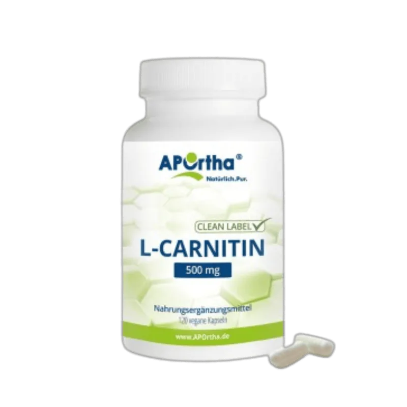 Aportha L-Carnitine 500mg (120 vcaps) - L-καρνιτίνη