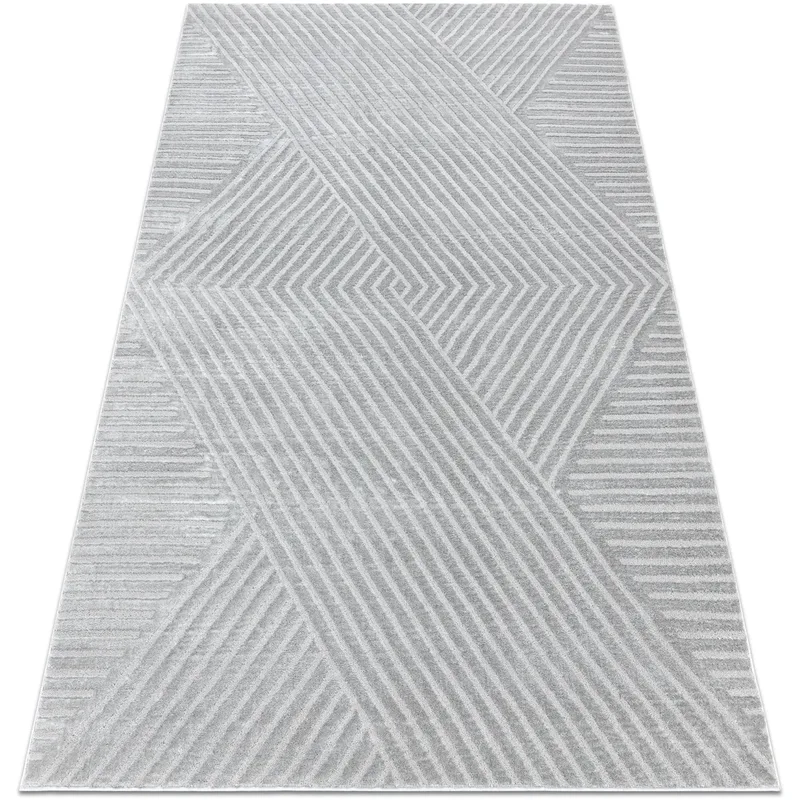 Χαλιά Rugsx Μοκέτα BALANCE 1503 μπλε - ΓεωμετϠ160x220 cm