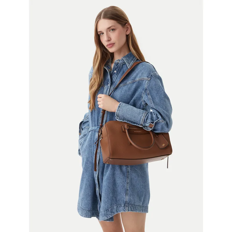 Τσάντα MICHAEL Michael Kors Md Duffle Satchel 30S6GTVS8L Καφέ