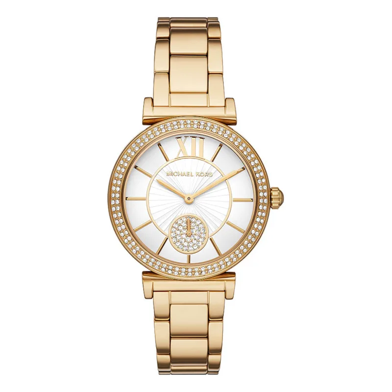 MICHAEL KORS Abbey Χρυσό Stainless Steel Bracelet MK4615