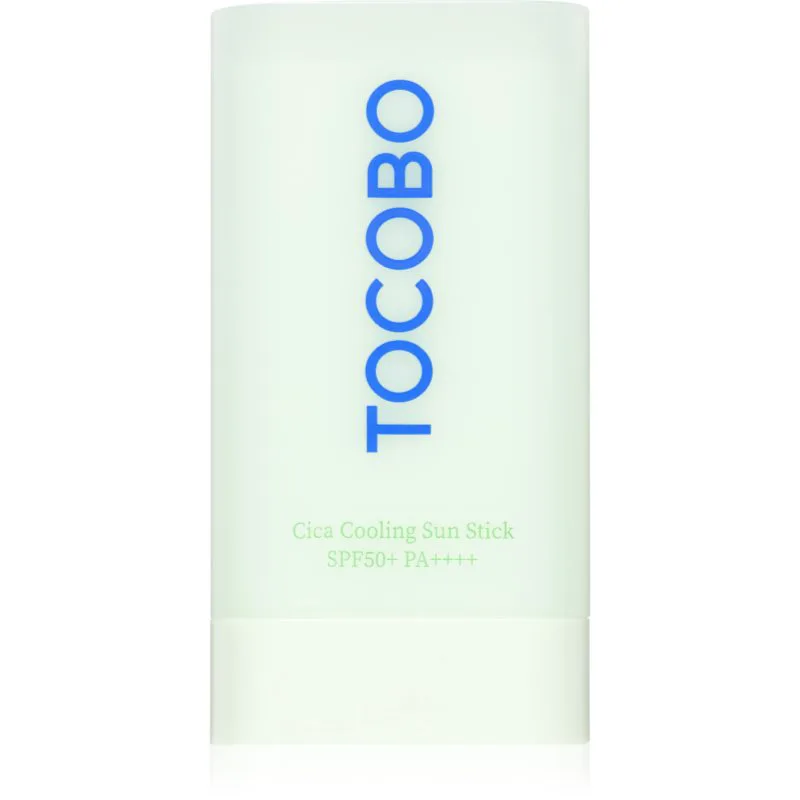 TOCOBO Cica Cooling Sun Stick προστατευτικά ενυδατικά στικ με καταπραϋντική δράση SPF 50+ 18 γρ