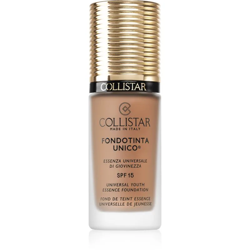 Collistar Unico® Foundation ανανεωτικό μεικ απ SPF 15 απόχρωση 6N Caramel 30 ml