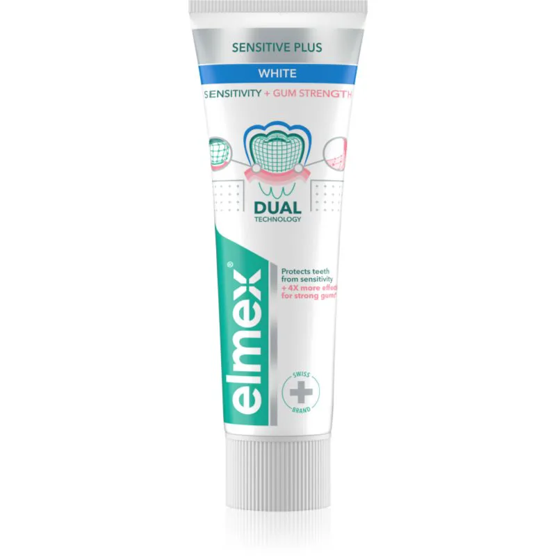 Elmex Sensitivity + Gum Strenght Whitening οδοντόκρεμα για ευαίσθητα δόντια 75 ml