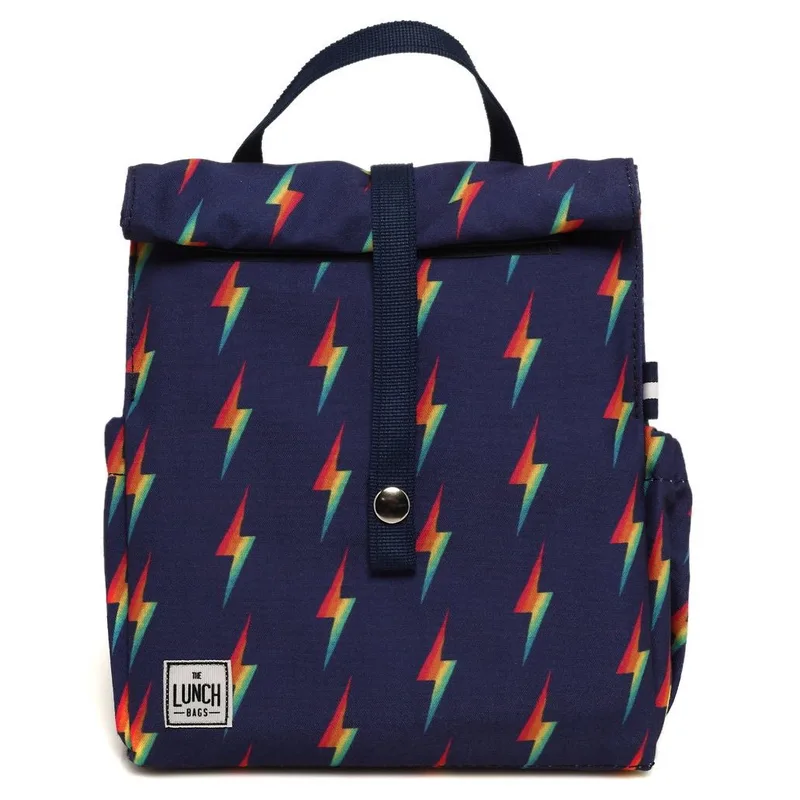 The Lunch Bags Kids Ισοθερμικό Τσαντάκι Φαγητού Χειρός με Σχέδιο Κεραυνό 1 Τεμάχιο Κωδ 81105 - Thunder