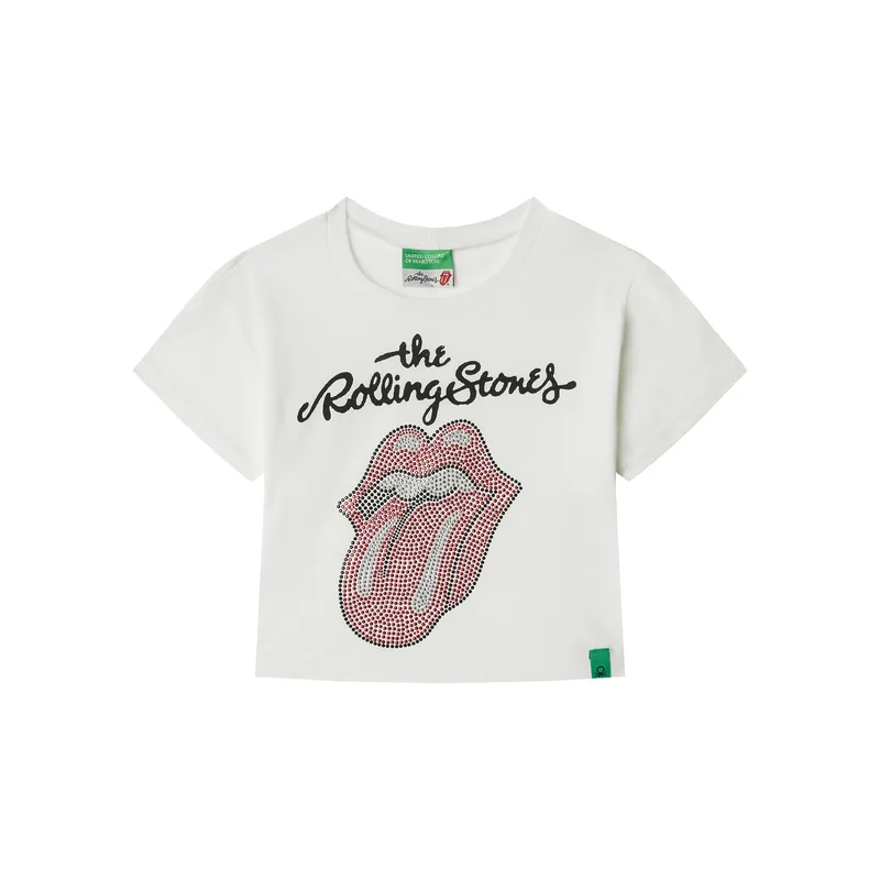 United Colors Of Benetton T-Shirt 3I1XC10NW Λευκό Relaxed Fit