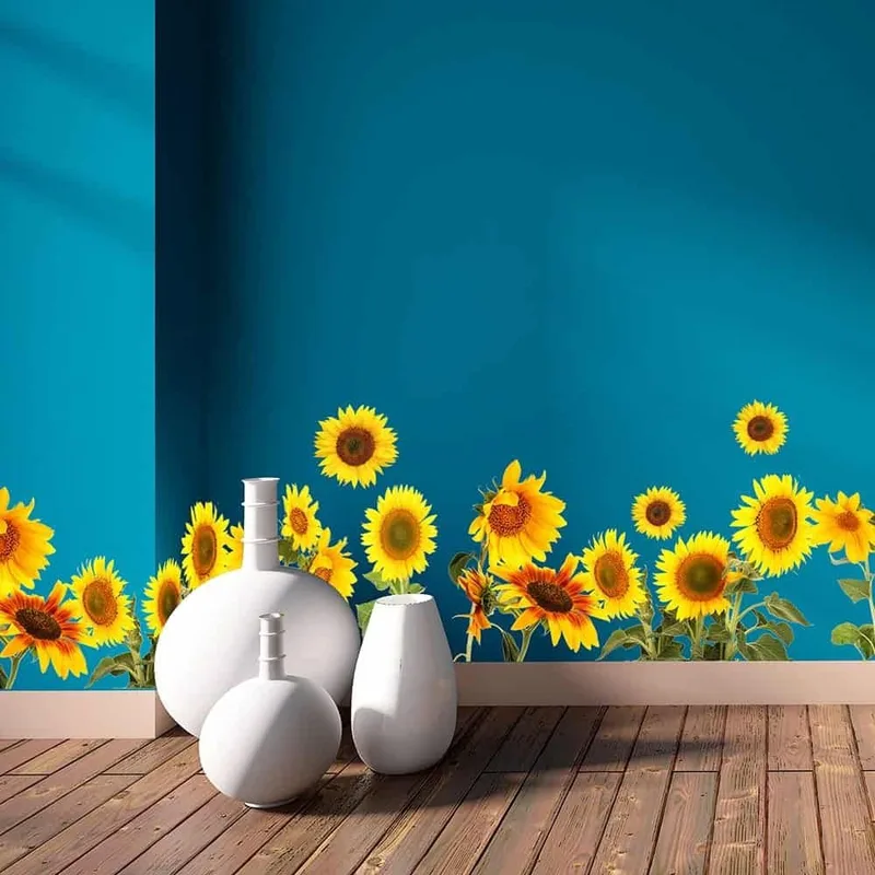 Αυτοκόλλητες Μπορντούρες Βινυλίου Ango Sunflower 53001