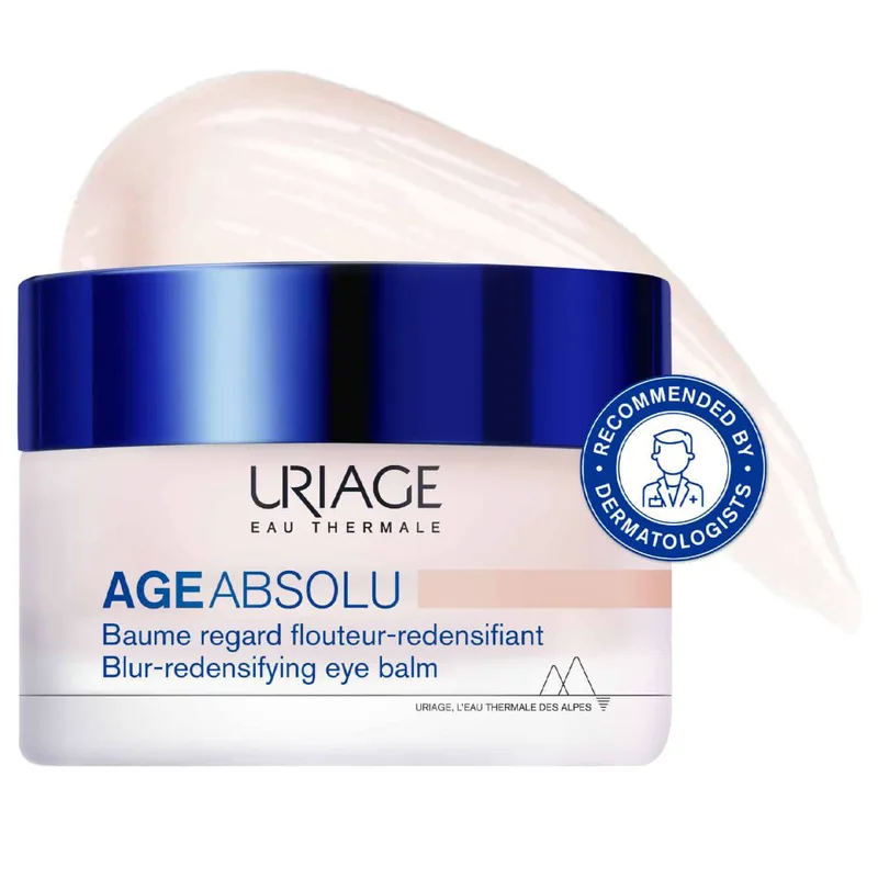 Uriage Age Absolu Redensifying Eye Balm Ενυδατικό & Αντιγηραντικό Βάλσαμο Ματιών Κατά των Ρυτίδων για Σύσφιξη & Φωτεινότητα του Δέρματος 15ml