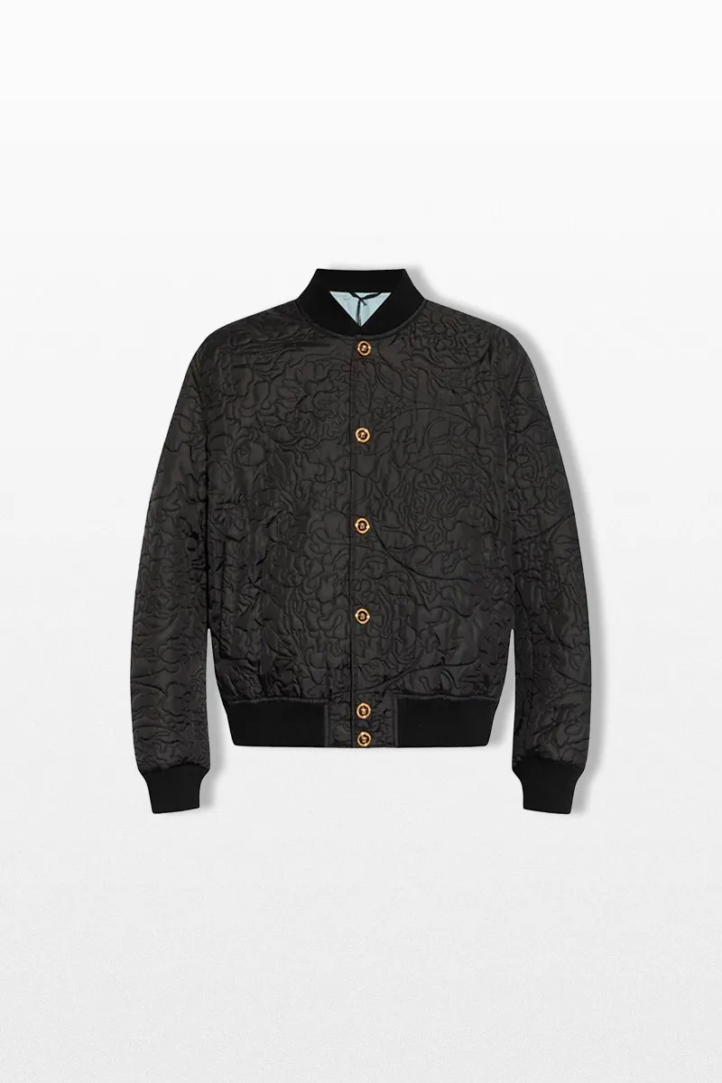 VERSACE Ανδρικό Barocco Quilted Bomber Jacket