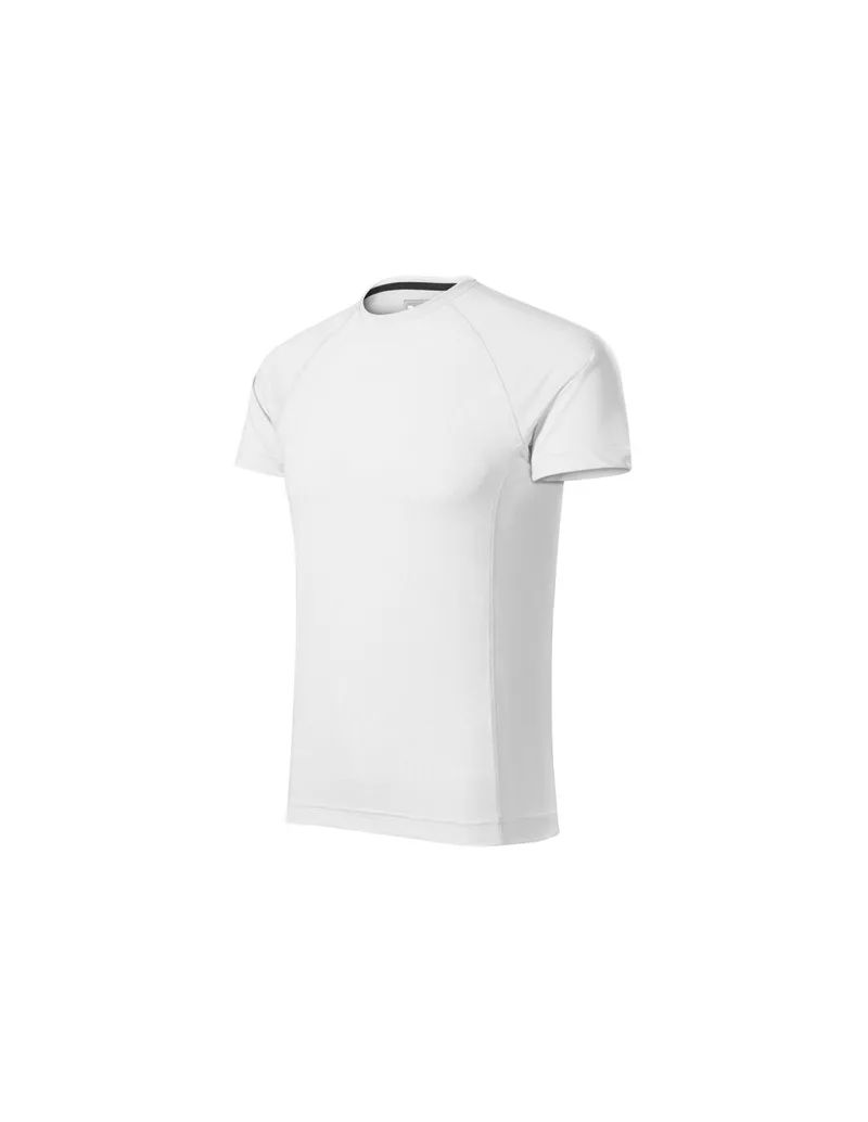 Malfini Ανδρικό Διαφημιστικό T-shirt Κοντομάνικο σε Λευκό Χρώμα MLI-17500