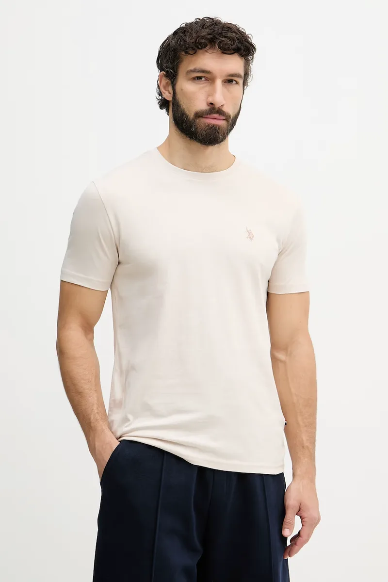 U.S. Polo Assn. Βαμβακερό μπλουζάκι U.S. Polo Assn. DHM