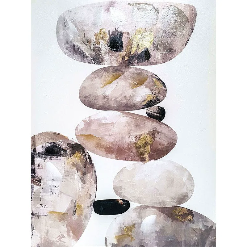 Πίνακας καμβάς Stones 60x80 εκ.