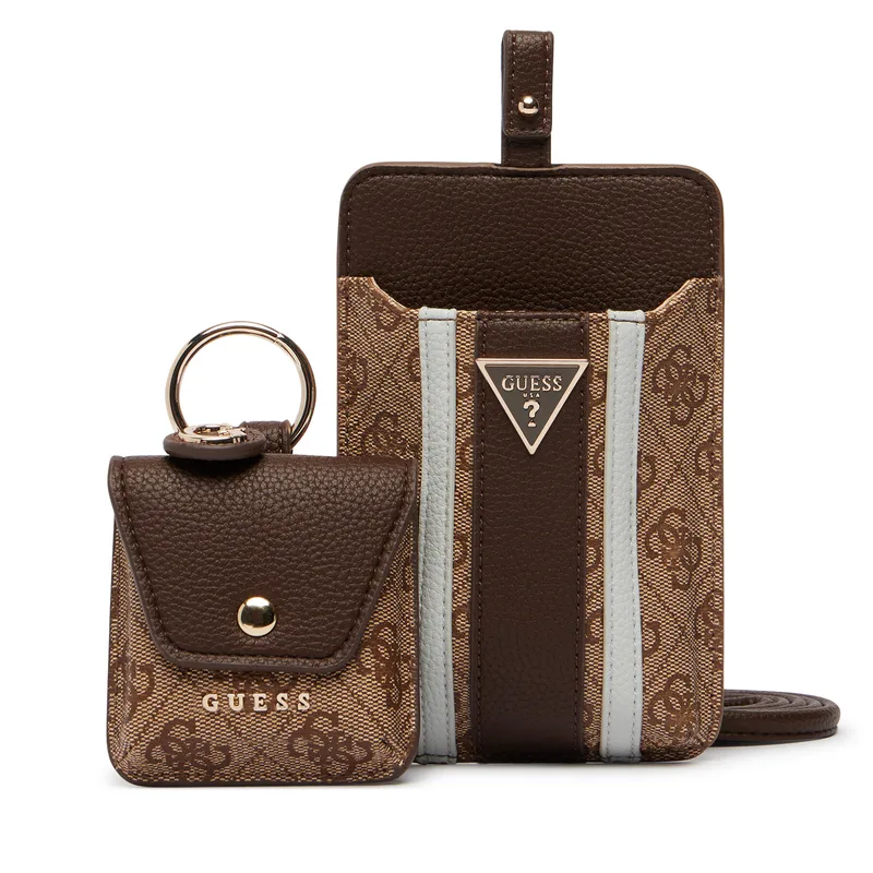 Τσαντάκι Κινητού Guess PW7574 P6326 Καφέ