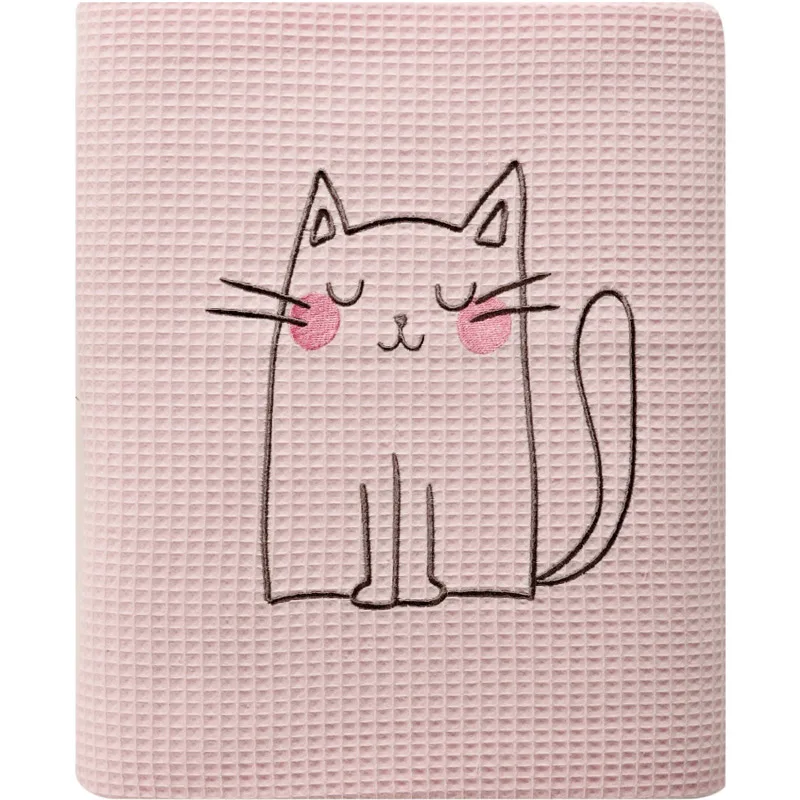 Κουβέρτα Πικέ Κούνιας 100x150 Kentia Stylish Kitty Cat 100x150