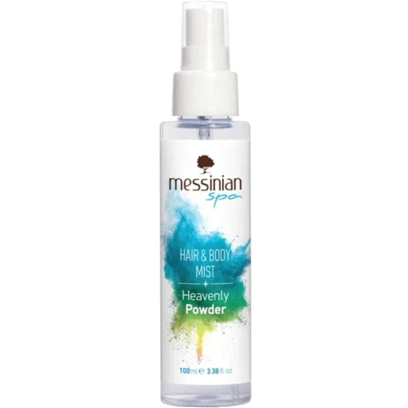 Messinian Spa Heavenly Powder Hair & Body Mist Ενυδατικό Mist Μαλλιών & Σώματος με Πουδρένιο Άρωμα & Νότες από Πέταλα Λουλουδιών 100ml