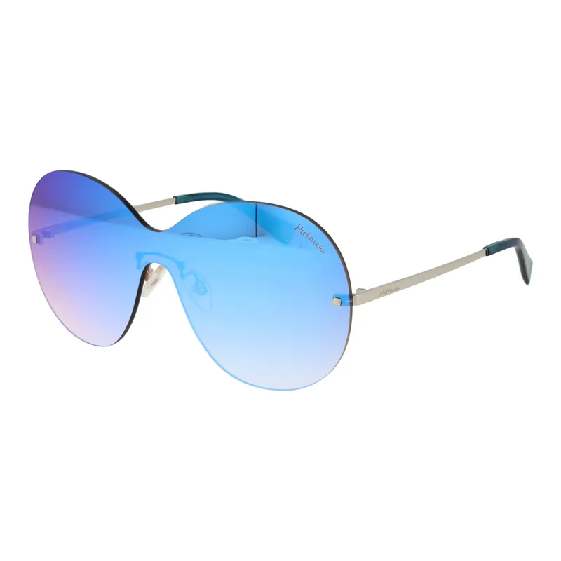 Ana Hickmann Women’s Sunglasses HI3058-14003A, Metal Frame, Grey Color, Lens/Bridge/Temple Size: 140/140 mm, Blue Lenses, Category 2 Mirror & Gradient with 100% UVA & UVB Protection 140//140