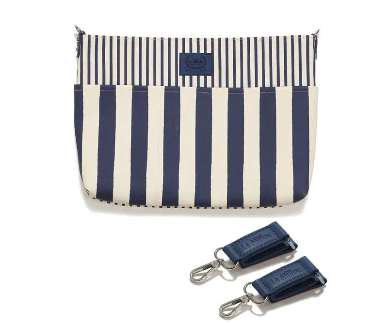 Τσαντάκι Καροτσιού Stripes Navy