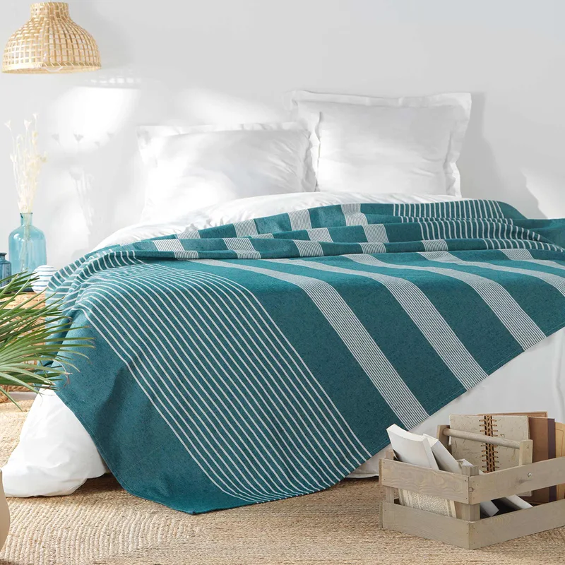 Κουβερτόριο Ημίδιπλο (180x220) L-C Adele Blue 1645000