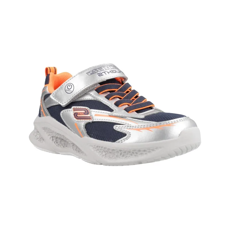 Xαμηλά Sneakers Skechers Baskets Chaussures Basses Enfant avec Velcro