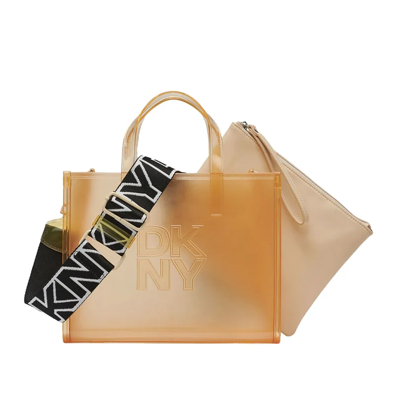 Γυναικεία Τσάντα Ώμου DKNY Hadlee SM Tote R51AVC80-DYZ Buttercream