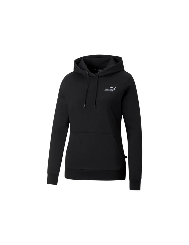 Puma Γυναικείο Φούτερ με Κουκούλα Μαύρο 670004-01