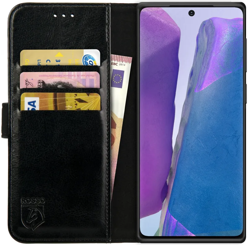 Κόκκινο Element PU Θήκη Πορτοφόλι Samsung Galaxy Note 20 - Black (8719246252600)